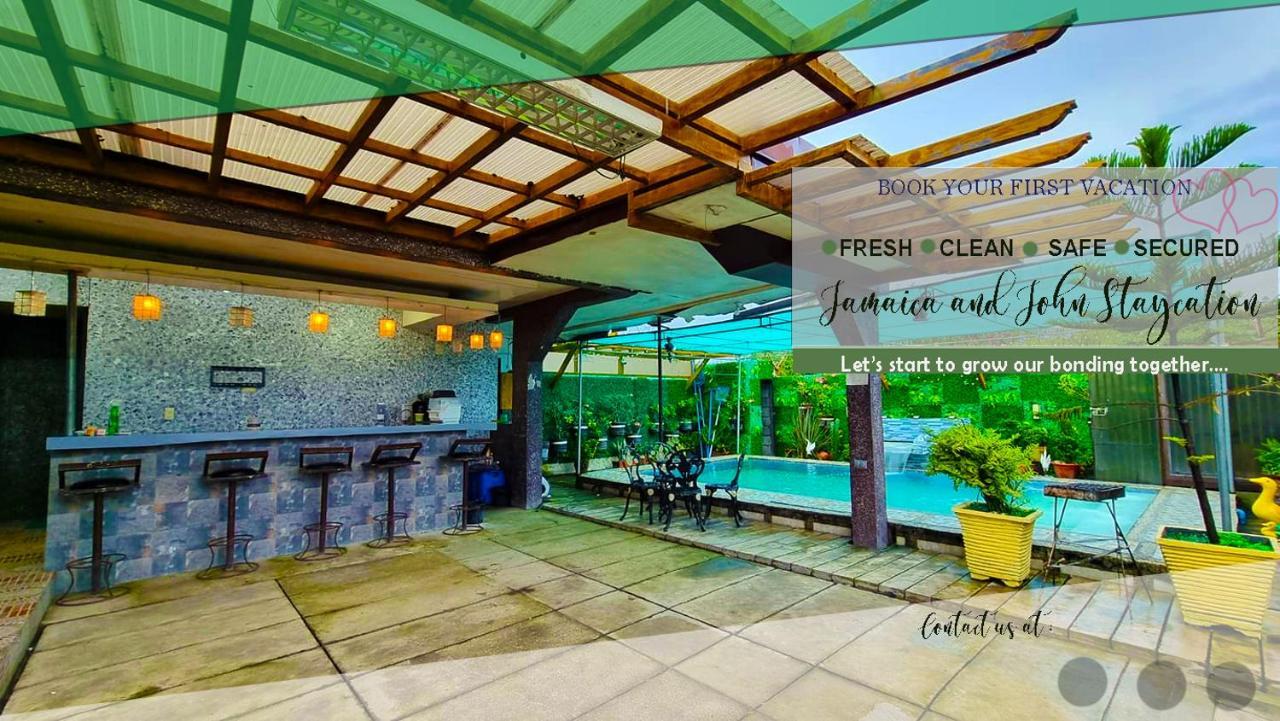 Private House W/ Swimming Pool Staycation Tarlac Tarlac City Esterno foto